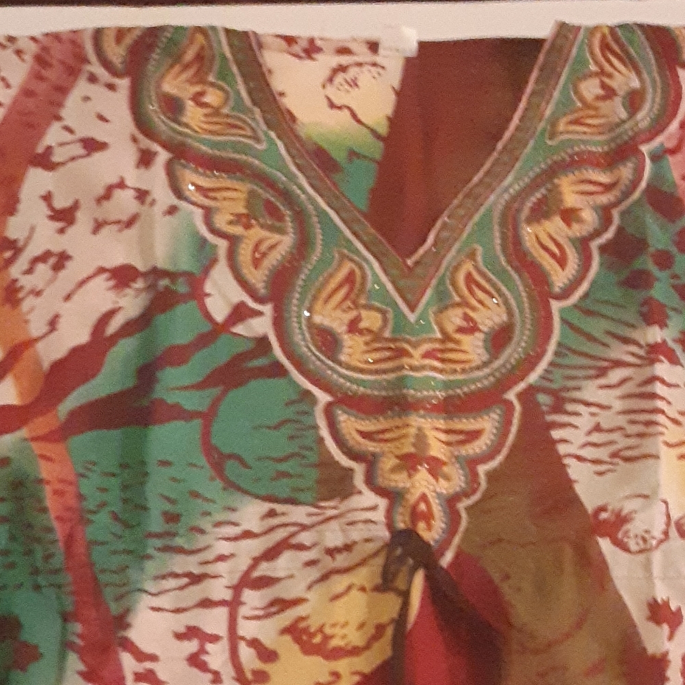 Beautifully Designed Drawstring Short Kaftan - image 3